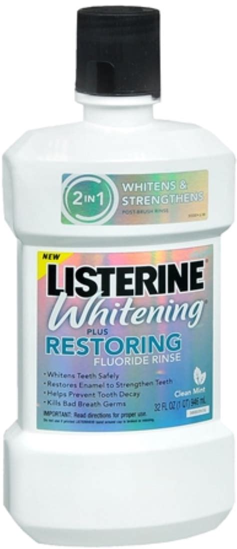 Listerine Whitening Plus Restoring logo