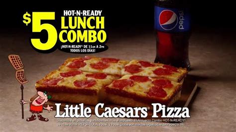 Little Caesars Hot-N-Ready Lunch Combo TV Spot, 'Fast' Feat. Chase Elliott