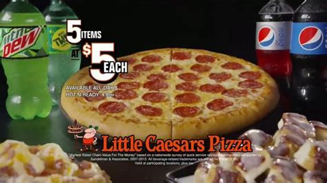 Little Caesars Pizza 5 for $5 TV commercial - Your Pick