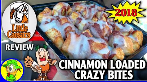 Little Caesars Pizza Cinnamon Loaded Crazy Bites commercials
