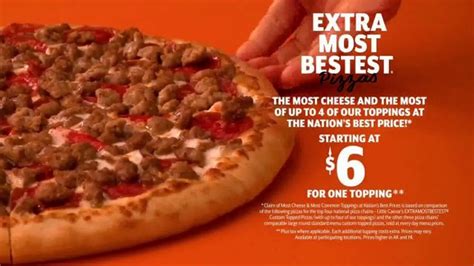 Little Caesars Pizza EXTRAMOSTBESTEST commercials