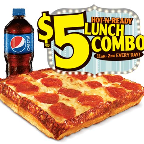 Little Caesars Pizza Hot-N-Ready Lunch Combo