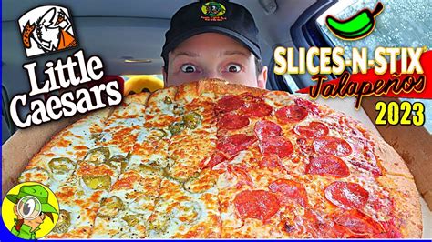 Little Caesars Pizza Slices-N-Stix Jalapeno commercials
