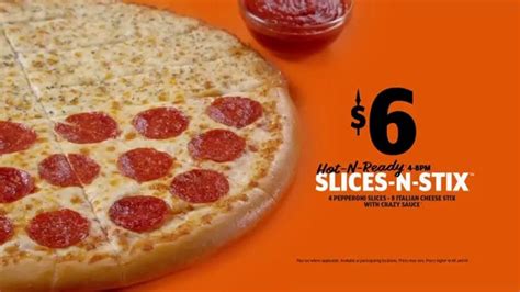 Little Caesars Pizza Slices-N-Stix TV Spot, 'Pre-game Ritual' Featuring Jake Elliott created for Little Caesars Pizza