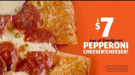 Little Caesars Pizza TV Spot, 'Bad Day at Big Pizza: Pepperoni Cheeser! Cheeser!' featuring Robin Stone