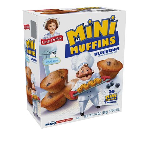 Little Debbie Mini Muffins, Blueberry