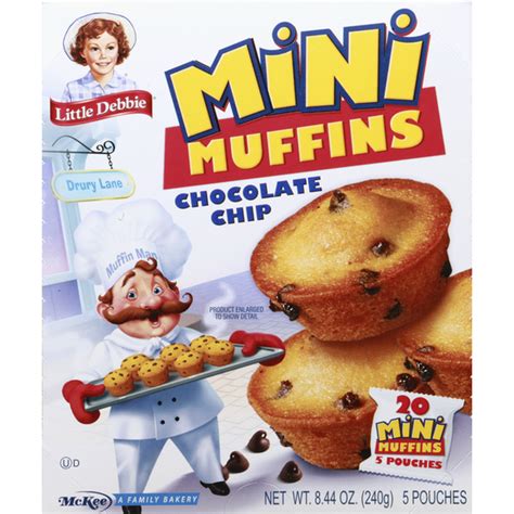 Little Debbie Mini Muffins, Chocolate Chip
