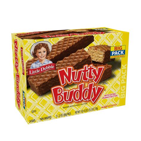 Little Debbie Nutty Buddy Bars logo