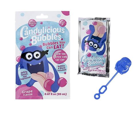Little Kids, Inc. Candylicious Bubbles Bubble Gum logo
