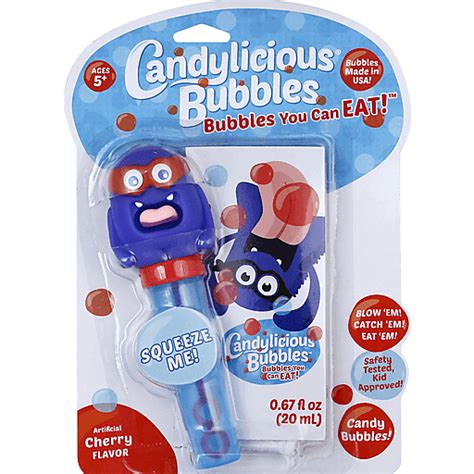Little Kids, Inc. Candylicious Bubbles Character Cherry logo