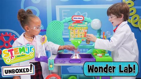 Little Tikes STEM Jr. Wonder Lab TV commercial - Interactive Experiments for Kids