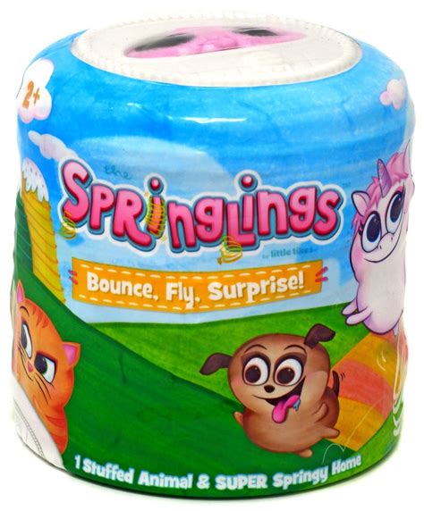 Little Tikes Springlings Surprise Series 1 Collectible Plush logo