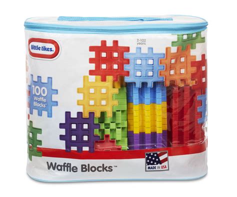 Little Tikes Waffle Blocks 100-Piece Set commercials