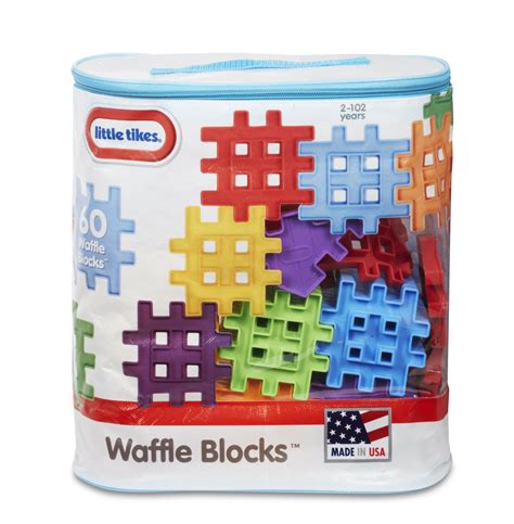 Little Tikes Waffle Blocks 60-Piece Set logo