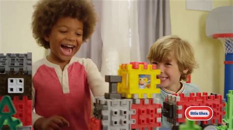 Little Tikes Waffle Blocks TV commercial - Theres So Much to Build