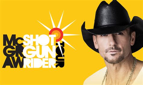 Live Nation Tim McGraw 2015 Shotgun Rider Tour logo