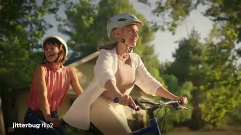 Lively Jitterbug Flip2 TV commercial - Bicycle Ride: 25% Off