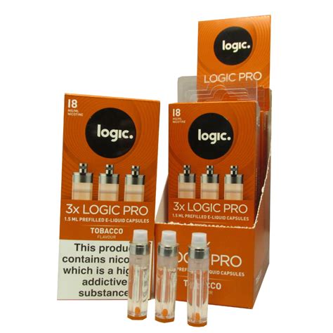 Logic. Pro Tobacco Capsules logo