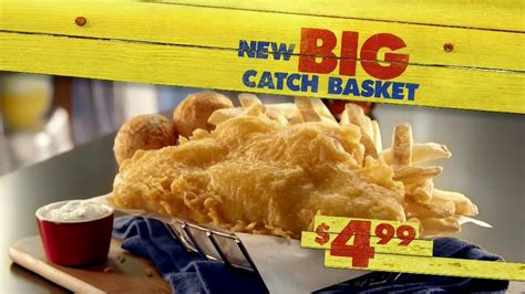 Long John Silver's Big Catch Basket commercials