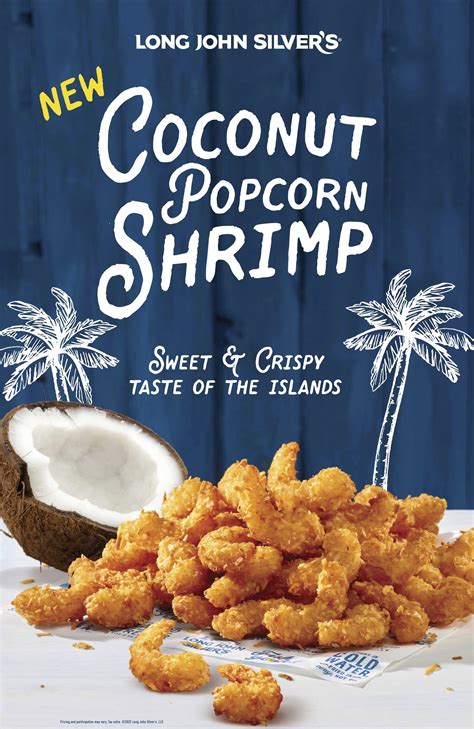 Long John Silver's Coconut Popcorn Shrimp Sea Share logo