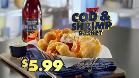 Long John Silvers Cod and Shrimp Basket TV commercial - Not in a Bun