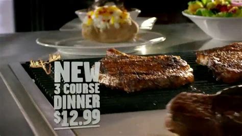 Longhorn Steakhouse 3-Course Dinner TV Spot