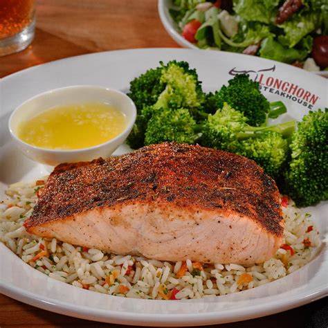 Longhorn Steakhouse Grilled Hawaiian Salmon commercials