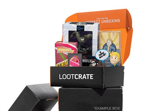 Loot Crate Mystery Box commercials