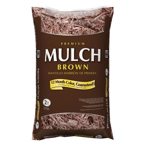 Lowe's Premium Brown Hardwood Mulch commercials