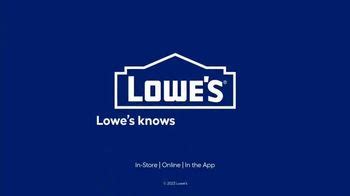 Lowe's TV Spot, 'Lowe's Knows: Lawn, Mulch, Paint'
