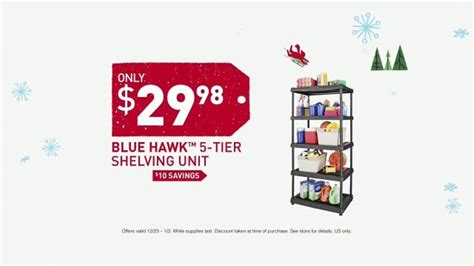 Lowe's Winter Savings Event TV Spot, 'Tote and Shelves'