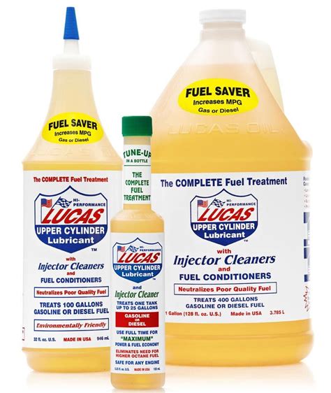 Lucas Marine Products Fuel Treatment & Injection Cleaner
