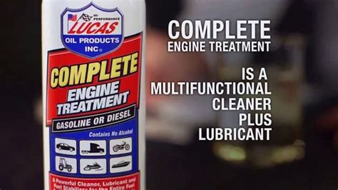 Lucas Oil Complete Engine Treatment TV commercial - Better Fuel Burn