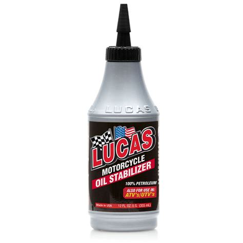Lucas Oil Motorcycle Oil Stabilizer logo