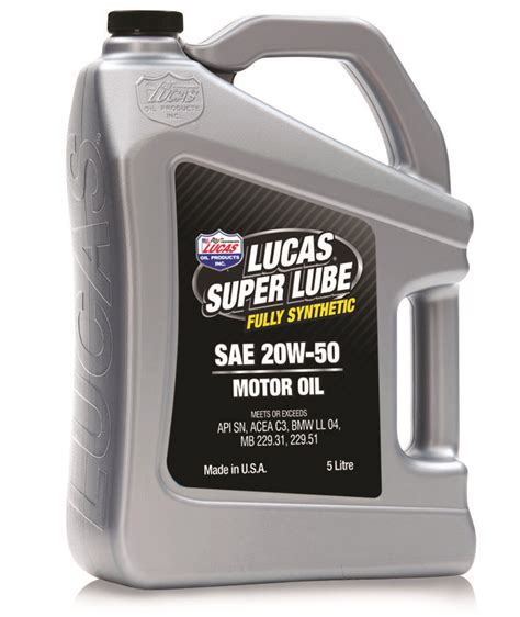 Lucas Oil SAE 5W-20 logo