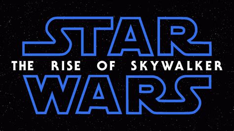 Lucasfilm Star Wars: The Rise of Skywalker logo