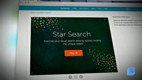 Lumosity TV commercial - Star Search