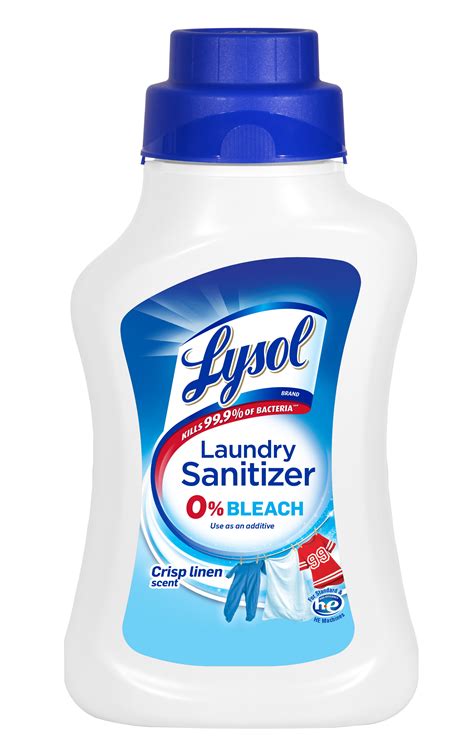 Lysol (Laundry) Laundry Sanitizer Crisp Linen Scent commercials