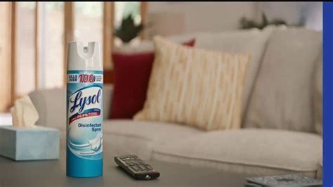 Lysol Disinfectant Spray TV commercial - Ponerse en modo protección
