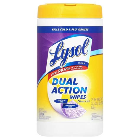 Lysol Dual Action logo