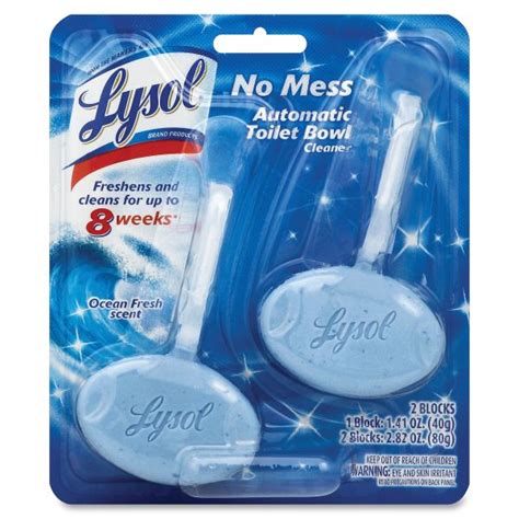 Lysol No Mess Automatic Toilet Bowl Cleaner Spring Waterfall logo