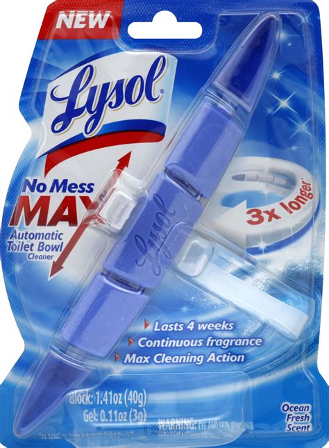 Lysol No Mess Max Ocean Fresh Scent logo