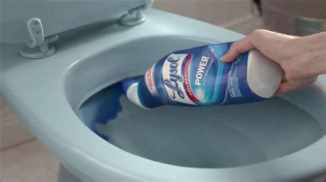Lysol Power TV Spot, 'Toilet Germs'