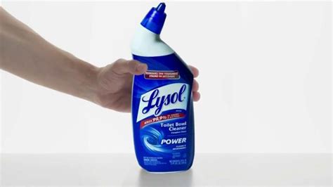 Lysol Power Toilet Bowl Cleaner TV Spot, 'Mineral Buildup' created for Lysol