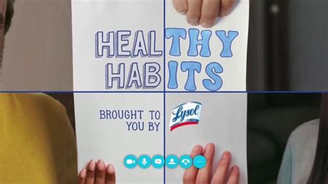 Lysol TV Spot, 'Practice Healthy Habits'