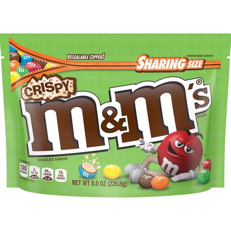 M&M's Crunchy Cookie Chocolate Candy logo