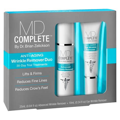 MD Complete Skincare Anti-Aging Advanced Wrinkle Remover commercials