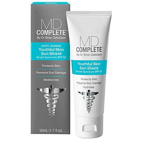 MD Complete Skincare Anti-Aging Youthful Skin Sun Shield logo