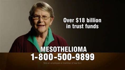 MRHFM Law Firm TV commercial - Mesothelioma: Over $18 Billion in Trust Funds
