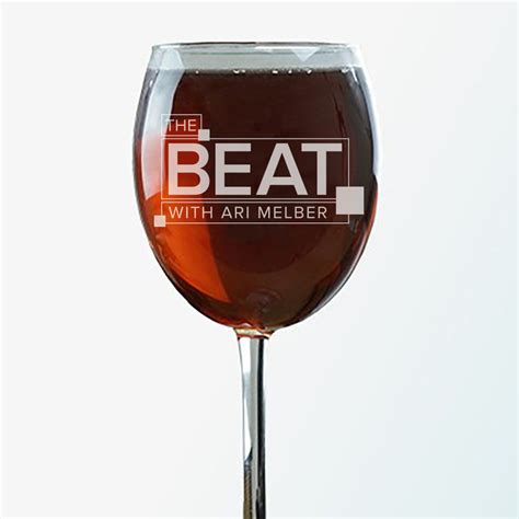 MSNBC Store The Beat With Ari Melber Rocks Glass commercials